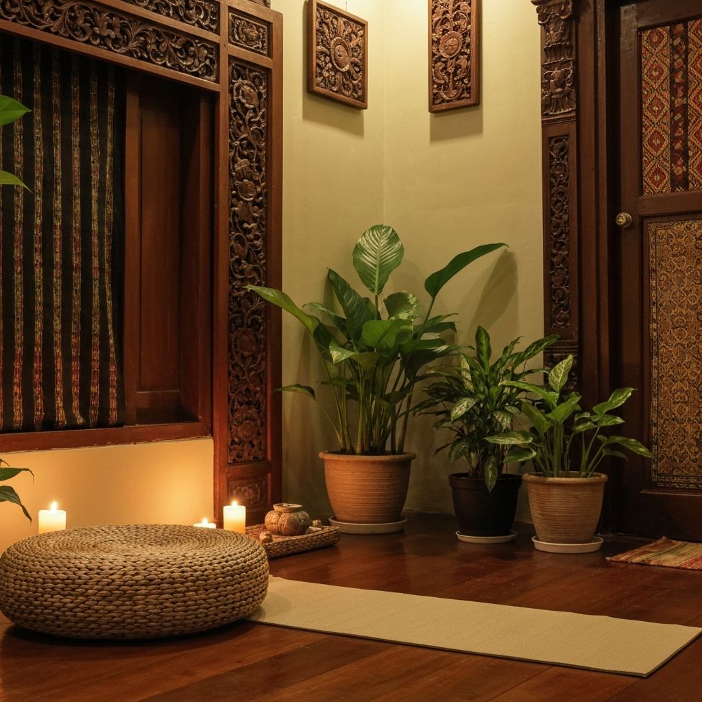 Area relaksasi di rumah